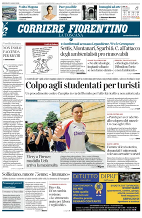 Cover of Corriere Fiorentino