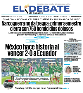 Cover of El Debate de Guasave