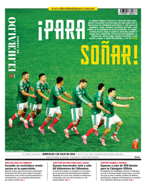 Cover of El Heraldo de Juarez