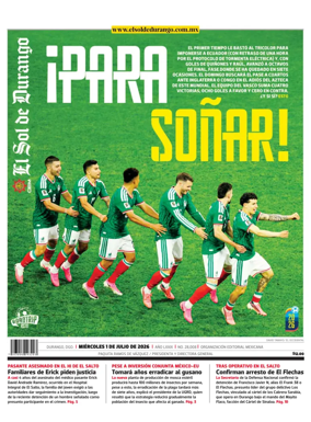 Cover of El Sol de Durango