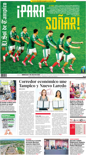 Cover of El Sol de Tampico