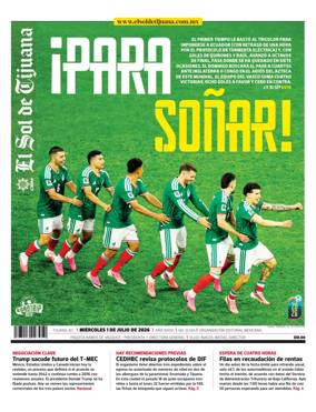 Cover of El Sol de Tijuana