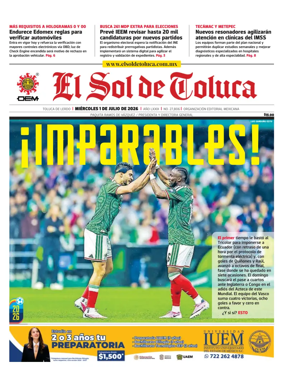 Cover of El Sol de Toluca