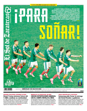 Cover of El Sol de Zacatecas