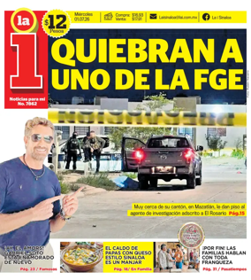 Cover of La I de Sinaloa
