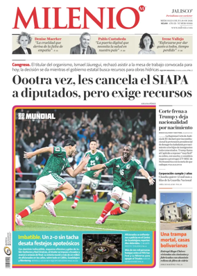 Cover of Milenio Jalisco