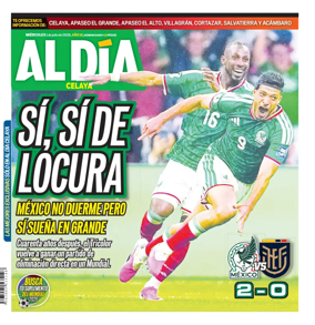 Cover of Periodico Al Dia (Celaya)