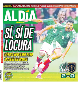 Cover of Periodico Al Dia (Irapuato)