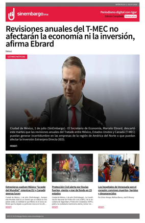 Cover of Sin Embargo destacadas