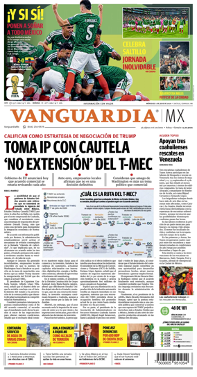 Cover of Vanguardia