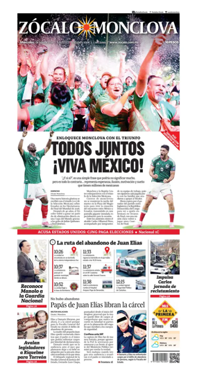 Cover of Zocalo Monclova
