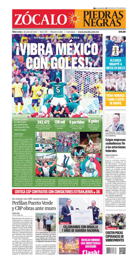 Cover of Zocalo Piedras Negras