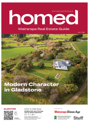 Cover of Homed Wairarapa