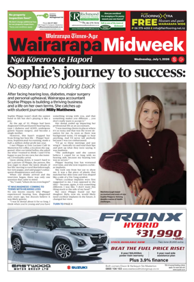 Cover of Wairarapa Times-Age Midweek