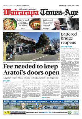 Cover of Wairarapa Times-Age (NZ)