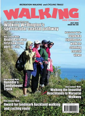 Cover of Walking New Zealand
