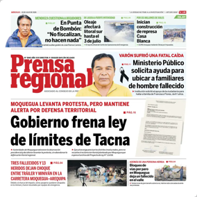 Cover of Prensa Regional