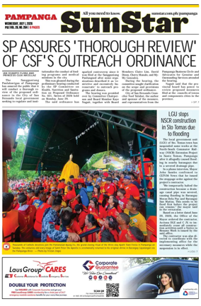 Cover of Sun.Star Pampanga
