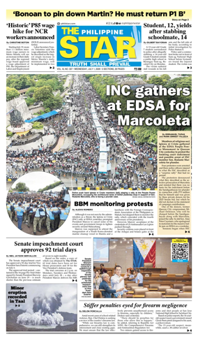 Cover of The Philippine Star