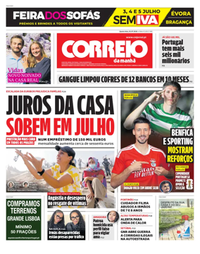 Cover of Correio da Manha
