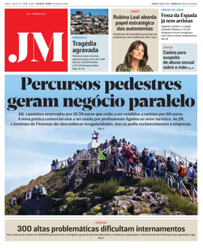 Cover of Jornal Madeira