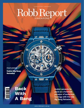 Cover of Robb Report Singapore