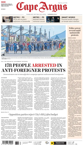 Cover of Cape Argus