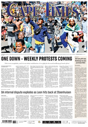 Cover of Cape Times
