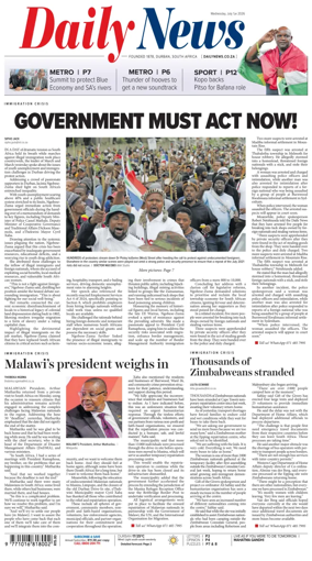 Cover of Daily News