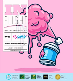 Cover of In Flight Magazine