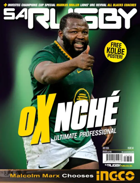 Cover of SA Rugby Mag