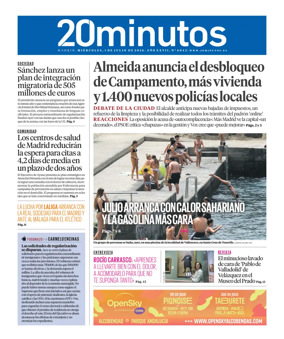 Cover of 20 Minutos Madrid