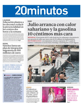 Cover of 20 Minutos Valencia