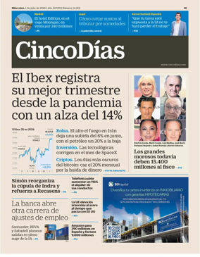 Cover of Cinco Dias