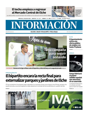 Cover of Diario Informacion (Elche y Vega Baja)