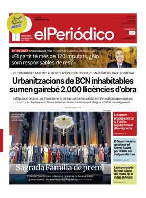 Cover of El Periodico - Catala