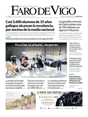 Cover of Faro de Vigo