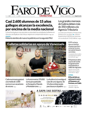 Cover of Faro de Vigo (Ourense)