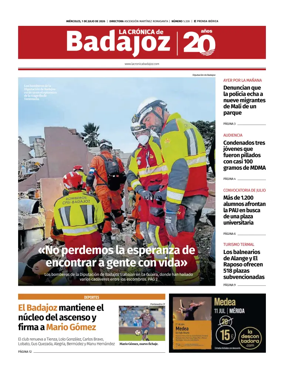 Cover of La Cronica de Badajoz BE