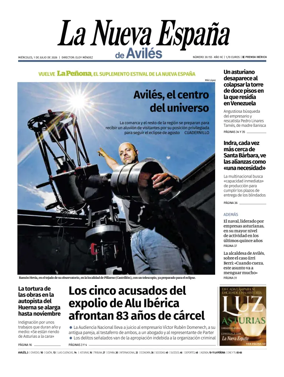 Cover of La Nueva Espana (Aviles)