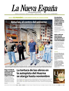 Cover of La Nueva Espana