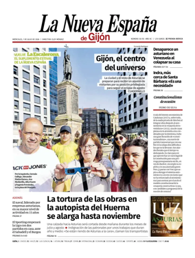 Cover of La Nueva Espana (Gijon)