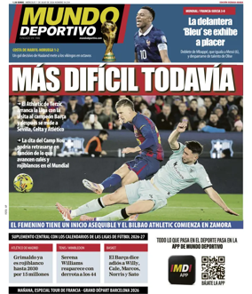 Cover of Mundo Deportivo (Bizkaia-Araba)