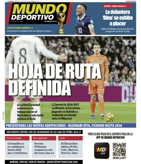 Cover of Mundo Deportivo (Gipuzkoa)