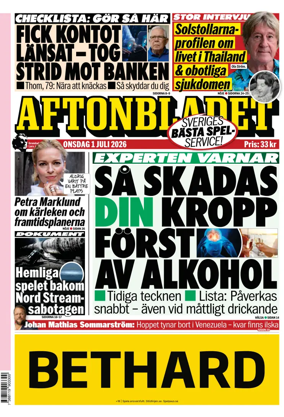 Cover of Aftonbladet