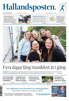 Cover of Hallandsposten