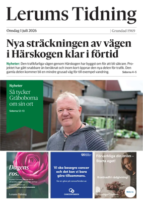 Cover of Lerums Tidning