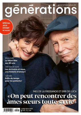Cover of Magazine generations (Suisse)
