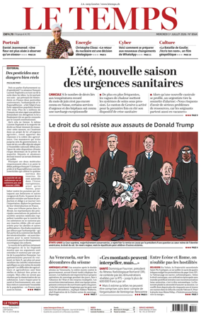 Cover of Le Temps