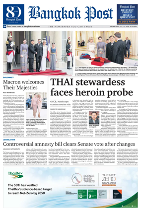 Cover of Bangkok Post